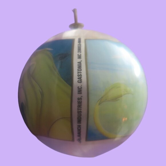 Disney lion king vintage ornament simba nala in blue and cream size one size. - Picture 2 of 7